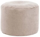 mokebo Pouf Der Ruhepouf (rund und aus Webstoff), Sitz-Hocker, Bodenkissen,