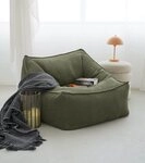 mokebo Sitzsack Der L&uuml;mmel (aus Cordstoff), gem&uuml;tlicher Cordsessel oder
