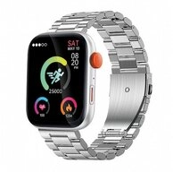 Atlanta Unisex-Aktivit&auml;tstracker mit 2 B&auml;ndern Silberfarben Fitnessuhr (50.00