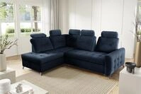 Fun M&ouml;bel Ecksofa Sofa WENDIE mit Schlaffunktion in Stoff Hold Me, mit...