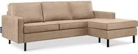 KONSIMO&reg; Ecksofa INVIA Rechtes Ecksofa mit Ottomane, Grundschicht:...