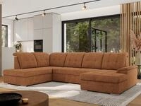 MKS M&Ouml;BEL Ecksofa MADRITO U, set, Sofa U-form, mit Schlaffunktion und...