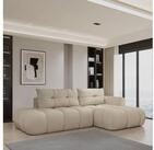 Masseno Ecksofa FLUMA mit Schlaffunktion L-Form, Sofa mit Bettkasten
