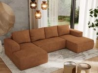 MKS M&Ouml;BEL Ecksofa TRENTINO U, Set, Lose Kissen, Couch U-form, Schlaffunktion,