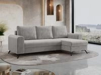 MKS M&Ouml;BEL Ecksofa AXEL, Set, lose Kissen, Bonellfedern, T30-Schaum, Schlafsofa,