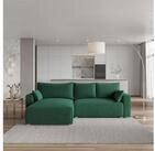 Masseno Ecksofa FORIL mit Schlaffunktion L-Form, Sofa mit Bettkasten