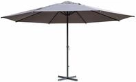 Gardissimo Marktschirm Sonnenschirm Kurbelschirm Gartenschirm anthr. 5 m mit...