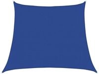 vidaXL Sonnensegel Sonnensegel 160 g/m&sup2; Trapezform Blau 3/4x3 m HDPE, (1-tlg)