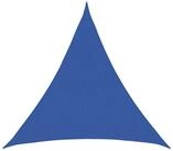vidaXL Sonnensegel Sonnensegel Blau 2 x 2 x 2 m HDPE, (1-tlg)