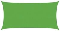 vidaXL Sonnensegel Sonnensegel Hellgr&uuml;n 2 x 6 m HDPE, (1-tlg)