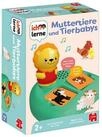 Jumbo Spiele Spiel Ich lerne Muttertiere und Tierbabys, Lernspiel