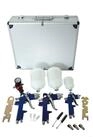 TRUTZHOLM Lackierpistole 3x HVLP Spraypistole Lackierpistole Set Druckminderer