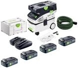 FESTOOL Akku-Handstaubsauger CTLC MIDI Akku Absaugmobil 36 V (2x 18 V) Staubkl....