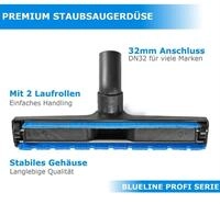 Maxorado Hartbodend&uuml;se Staubsaugerd&uuml;se 32mm f&uuml;r Numatic HVR200-11 HDK203-11