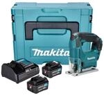 Makita Akku-Stichs&auml;ge JV 101 DSMJ 12 V max. 65 mm + 2x Akku 4,0 Ah +...