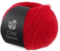 LANA GROSSA Meilenweit 100 g COSY SOCKS H&auml;kelwolle, 420 m (Flauschige...