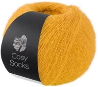 LANA GROSSA Meilenweit 100 g COSY SOCKS H&auml;kelwolle, 420 m (Flauschige...