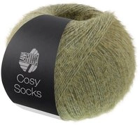 LANA GROSSA Meilenweit 100 g COSY SOCKS H&auml;kelwolle, 420 m (Flauschige...