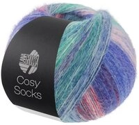 LANA GROSSA Meilenweit 100 g COSY SOCKS DREAM H&auml;kelwolle, 400 m (Flauschige