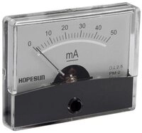 Velleman Strommessger&auml;t Drehspulpanelmeter zum Einbau in elektronische...