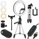 Maclean Ringlicht MCE610 12W LED Ringlicht mit Stativst&auml;nder, Helligkeit [ 10...