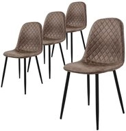 ML-DESIGN Polsterstuhl Esszimmerstuhl mit R&uuml;ckenlehne, Wohnzimmerstuhl mit