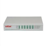 ROLINE Gigabit Ethernet Switch 6 Ports (5x 10/100/1000 + 1x SFP) Netzwerk-Switch