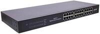 Inline Gigabit Netzwerk Switch 24-Port - 1Gb/s - 48,26cm (19) - 1HE - Metall