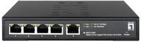 Levelone LevelOne GES-2105P Hilbert 4+1-Port PoE Smart Lite Gigabit Switch