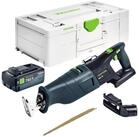 FESTOOL Akku-Recipros&auml;ge RSC 18 EB-Basic 18 V Brushless + 1x Akku 8,0 Ah +...