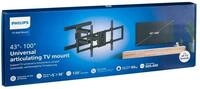 Philips TV-Wandhalterung TV-Wandhalterung Universal 43-100 schwenkbar
