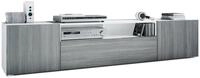 Vladon Lowboard Mogan (TV-Kommode, mit 2 T&uuml;ren, 1 Klappe und 1 offenes Fach),...