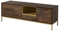 Massivmoebel24 TV-Board CHICAGO (Massivholz), TV-Board Mango 160x45x55 braun...