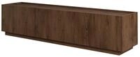MIRJAN24 TV-Schrank Mirtu 170 (mir drei Klappen) 170x40x37 cm, Klappenbremse