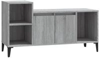 vidaXL TV-Schrank TV-Board Grau Sonoma 100x35x55 cm Holzwerkstoff