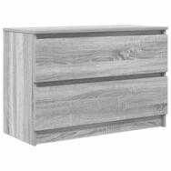 vidaXL TV-Schrank TV-Schrank Grau Sonoma 80x35x54 cm Holzwerkstoff (1-St)