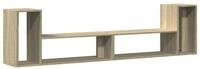 vidaXL TV-Schrank TV-Schr&auml;nke 2 Stk. Sonoma-Eiche 100x30x50 cm Holzwerkstoff...