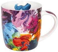 K&ouml;nitz Becher Oilpainting 250 ml, New Bone China
