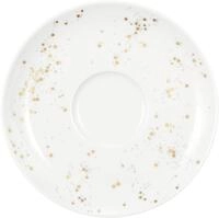 Seltmann Weiden Untertasse Liberty - Golden Stars, (1 St), Kombi-Untertasse...