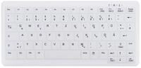 Cherry AK-C4110 Tastatur USB QWERTZ Deutsch Wei&szlig; (AK-C4110F-U1-W/GE) Tastatur