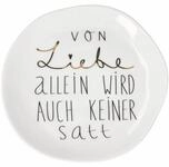 r&auml;der design stories Servierteller Mix & Match Teller klein Von Liebe allein...