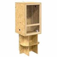 vidaXL Terrarium Terrarium Braun 50 x 50 x 130 cm OSB