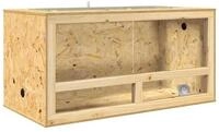 vidaXL Terrarium Terrarium Braun 100 x 50 x 50 cm OSB