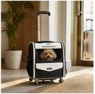 HTI-Living Tiertransporttasche Haustier Transporttasche mit Trolley und