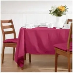 Homescapes Tischdecke Tischdecke weinrot &ndash; 178 x 300 cm, 100% Baumwolle...
