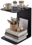 CLP Beistelltisch Selby (1er), C-Form, aus hochwertigem Stahl (5 mm)