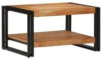 vidaXL Couchtisch Couchtisch 70x50x38 cm Massivholz (1-St)