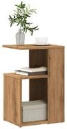 vidaXL Bartisch, Beistelltisch Artisan-Eiche 36x30x56 cm Holzwerkstoff