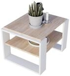 CraftPAK Couchtisch Wohnzimmertisch aus hochwertigem Holz - Couchtisch 54T x...