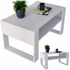 CraftPAK Couchtisch Wohnzimmer Tisch f&uuml;r Couch - mit zus&auml;tzlicher...